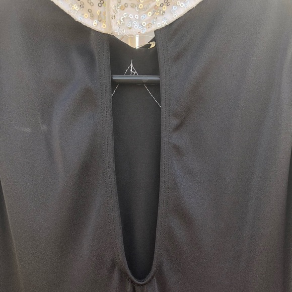 Black White Hot Pick Curtain Call Dance Costume - Picture 8 of 8